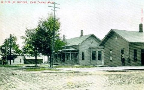 Original DM depot at East Tawas